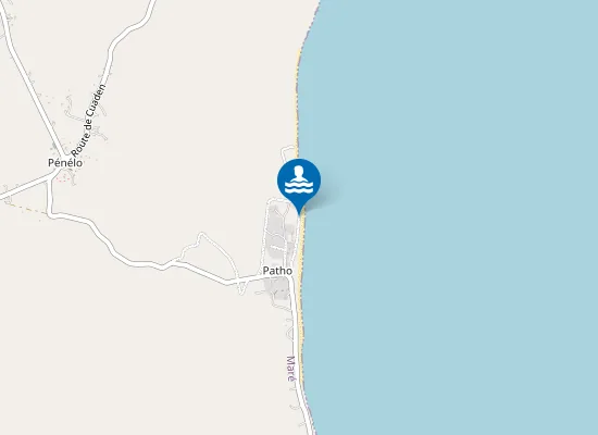 Map of Plage de Patho