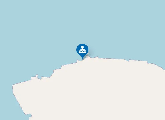 Map of Plage d'Eoc