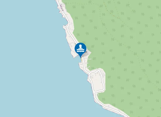 Map of Plage aux tortues