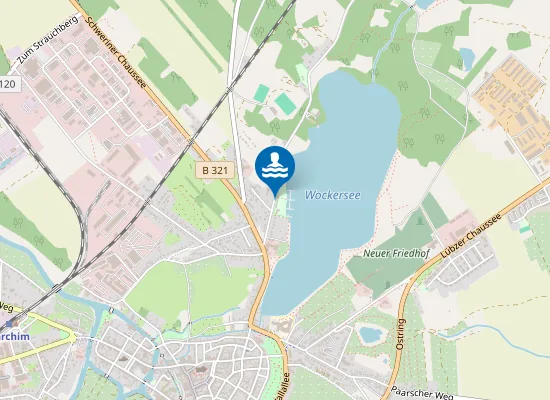 Map of WOCKERSEE PARCHIM