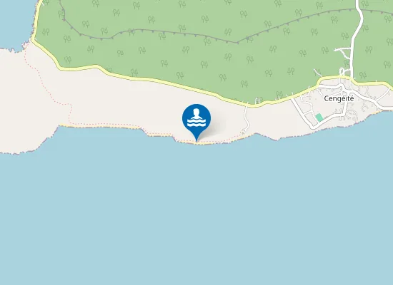 Map of Plage de Hnarevwhejoine