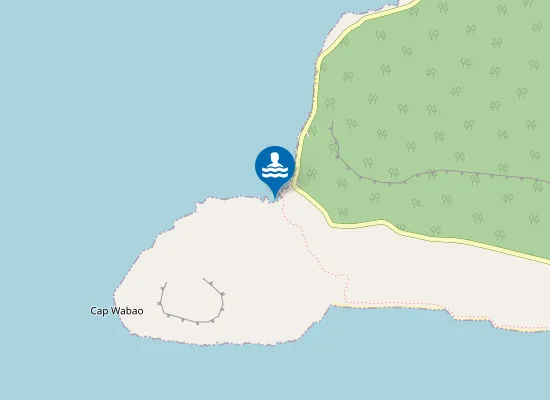 Map of Plage de Pede