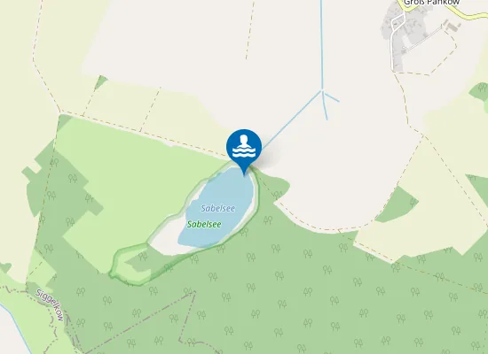 Map of TREPTOWSEE GR PANKOW