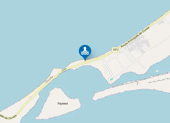 Map of Plage du Pont de Mouli