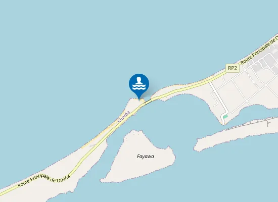 Map of Plage du Pont de Mouli