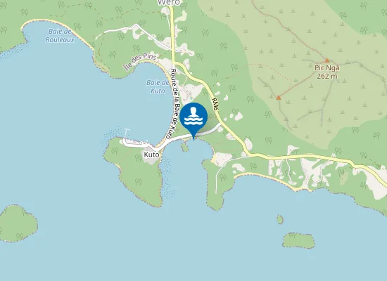 Map of Plage de Kanuméra