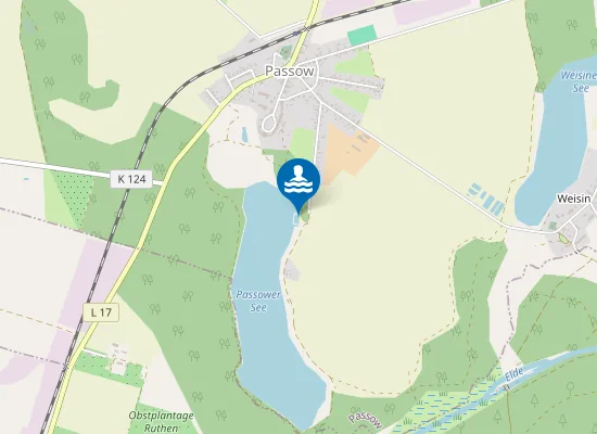 Map of PASSOWER SEE PASSOW