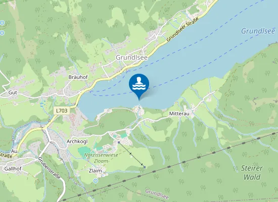 Map of GRUNDLSEE SÜD