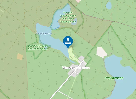 Map of LANGHAGENSEE CP DIANA