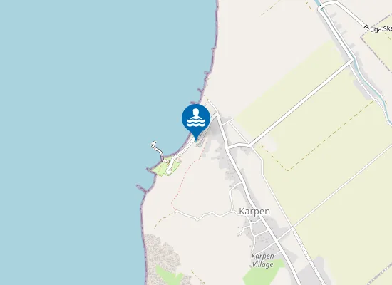 Map of Lotus Beach Resort