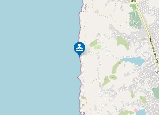 Map of Wild Beach
