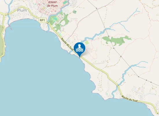 Map of Plage de Carcassone