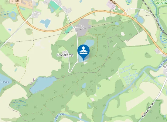 Map of ROTER SEE BRUEEL