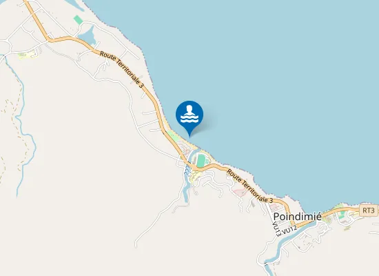 Map of Plage de Tiéti