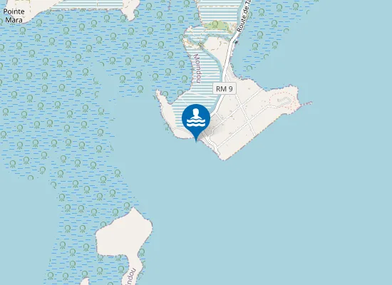 Map of Plage de Tanghi