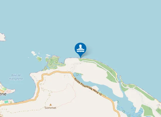 Map of Plage de Billet de 500