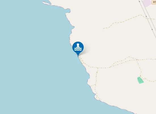 Map of Plage de Franco