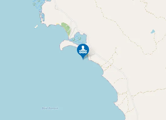 Map of Plage de KEJAON