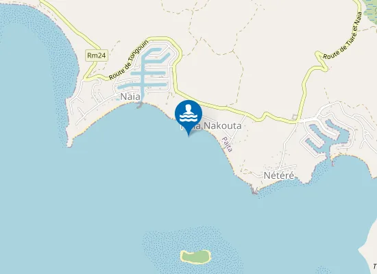 Map of Plage de Naïa Nakouta