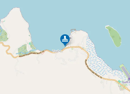 Map of Plage de Touho