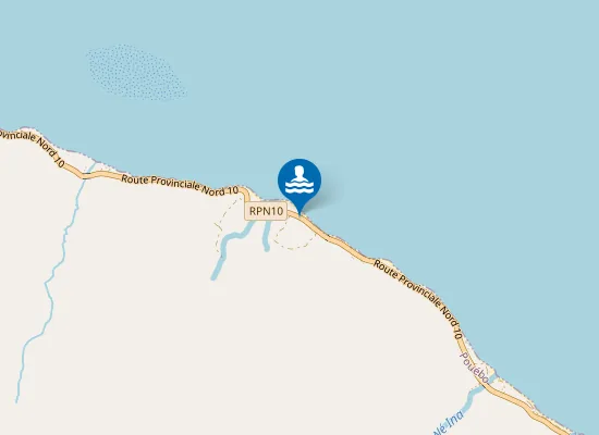 Map of Plage de Colnett