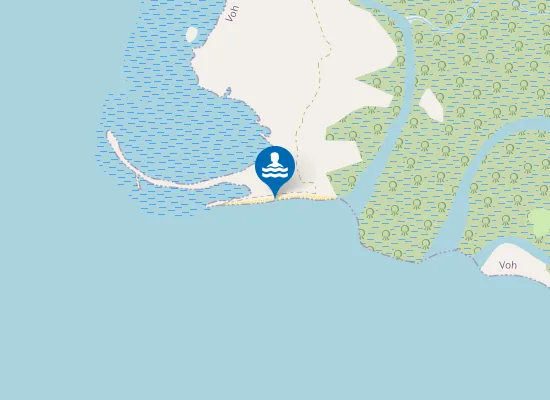 Map of Plage de Poaboaudifingue