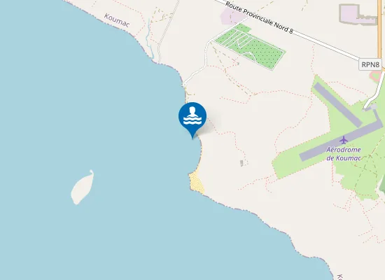 Map of plage de Tangadiou