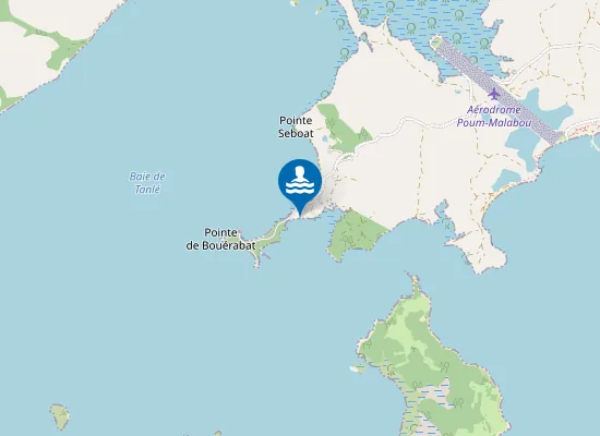 Map of plage de Golone