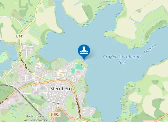 Map of STERNBERGER SEE STRANDBAD
