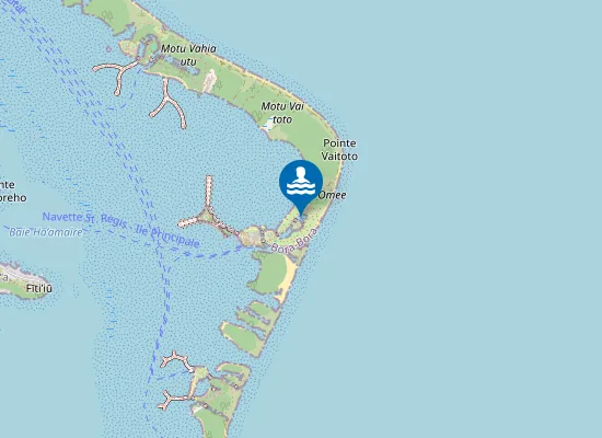 Map of Lagoonarium Snorkeling Area