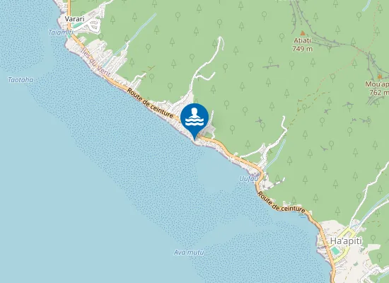 Map of Painapo Beach