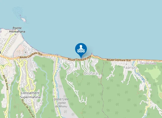 Map of Plage d'Orofara