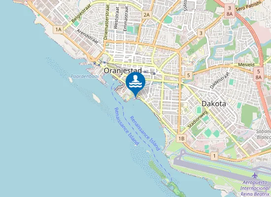 Map of Governor's Beach