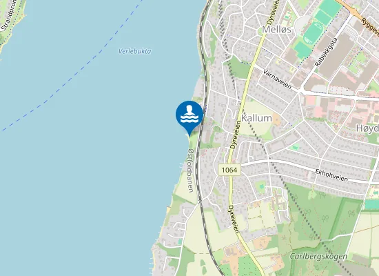 Map of Festestranda