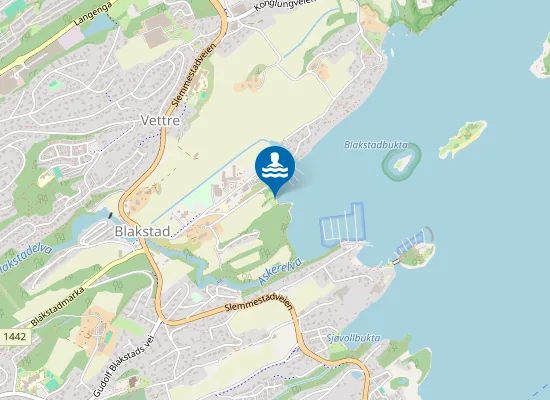 Map of Blakstadbukta