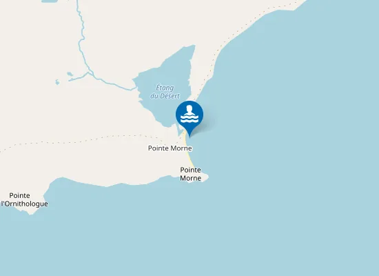Map of Plage de Pointe Morne