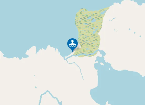Map of Plage du Peau-Bleue