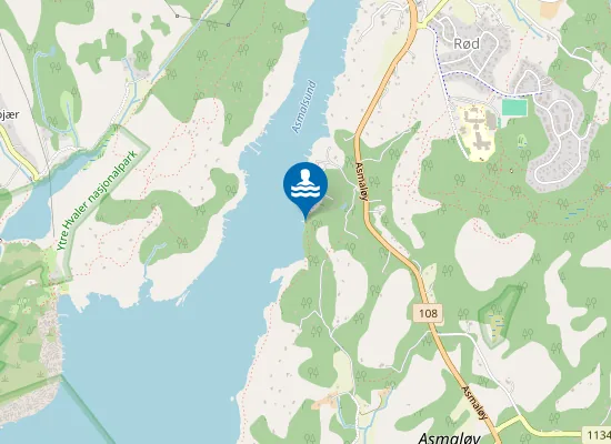 Map of Åsebu