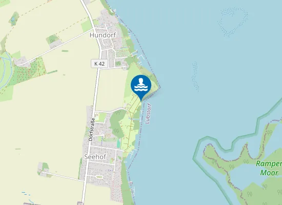 Map of SCHWERINER SEE SEEHOF CAMPINGPLATZ