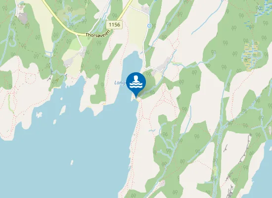Map of Brakkebaugsanden