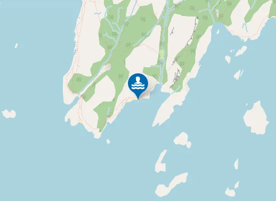 Map of De brente buktene