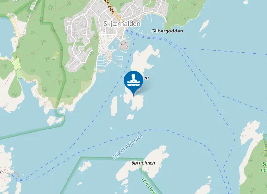 Map of Tareholmen