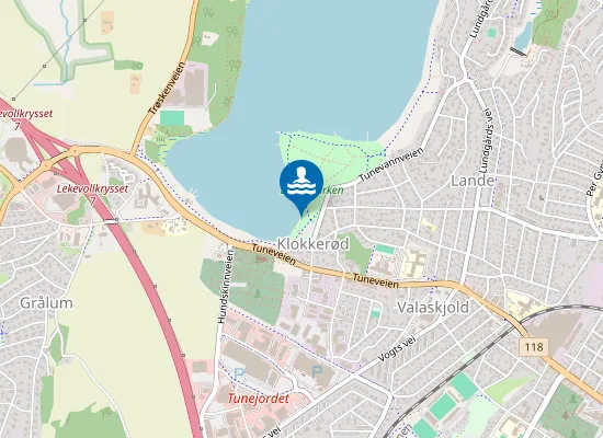 Map of Tunevannet