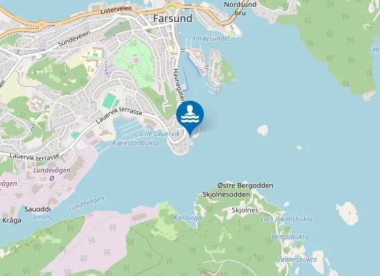 Map of Badehuset