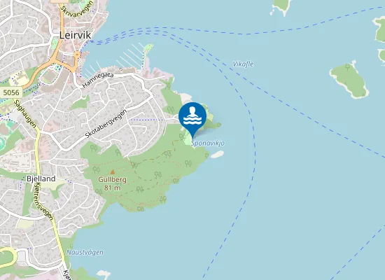 Map of Sponavikjo