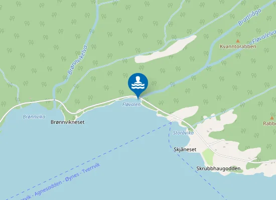 Map of Fløvalen