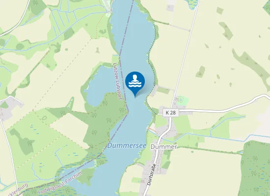 Map of DUEMMER SEE PERLIN