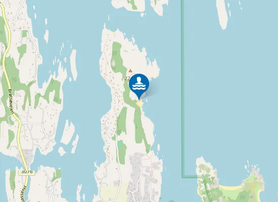 Map of Lilleskagen