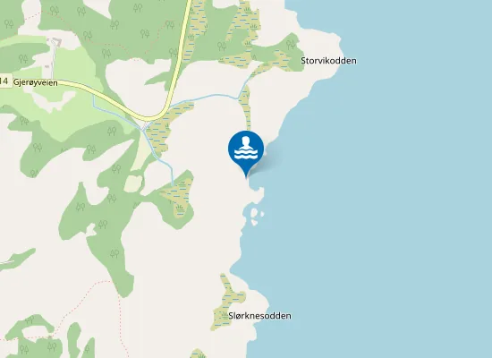 Map of Sandvalen