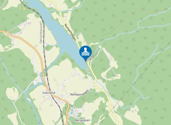 Map of Tjønnebotten